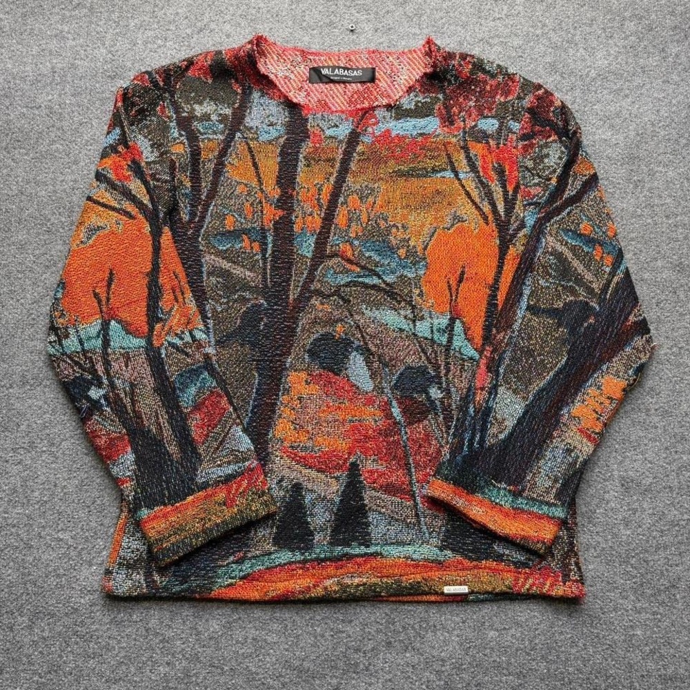 Valabasas multicoloured sweater size measured out